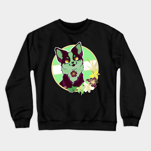 Diamoric corgi Crewneck Sweatshirt by ThBlkBirdDaliah